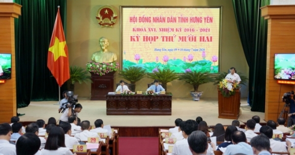 Khai mạc Kỳ họp thứ 12 HĐND tỉnh Hưng Yên khóa XVI