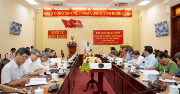 Bình Thuận phấn đấu ngăn chặn, đẩy lùi tệ nạn, ma tuý trên địa bàn