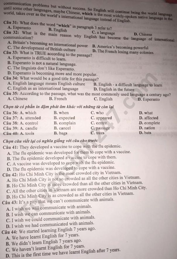 de anh yen-bai-2020-3-result