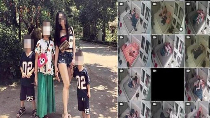 Người phụ nữ được cho là nhân vật chính trong các clip.