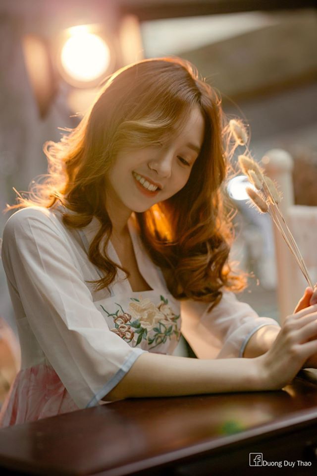 Nụ cười luôn nở trên môi, Phương luôn lan tỏa năng lượng tích cực đến những người xung quanh.