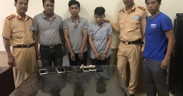 Trạm CSGT Madaguôi bắt giữ 2 đối tượng trộm cắp liên tỉnh