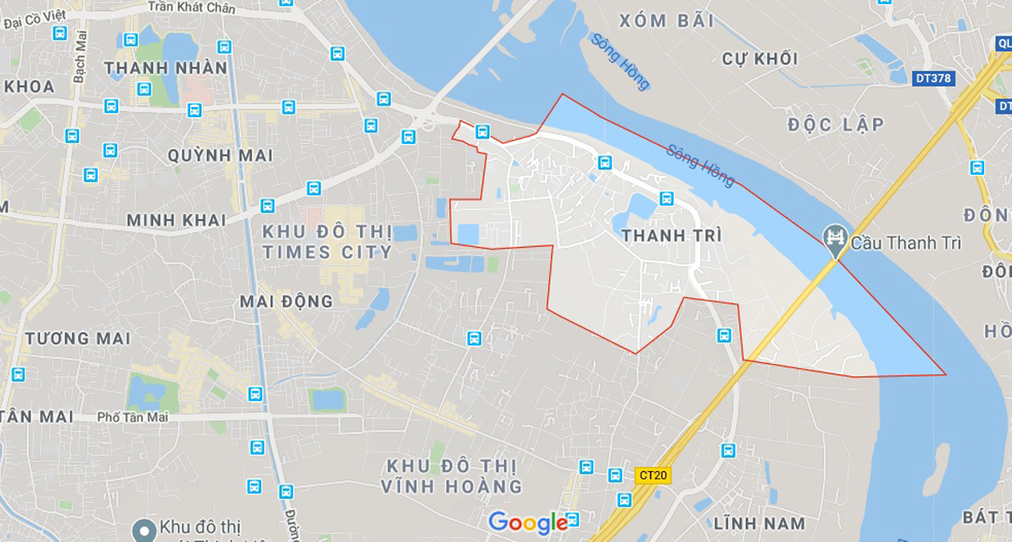 đường sẽ mở theo qui hoạch ở phường Thanh Trì, Hoàng Mai, Hà Nội - Ảnh 1.