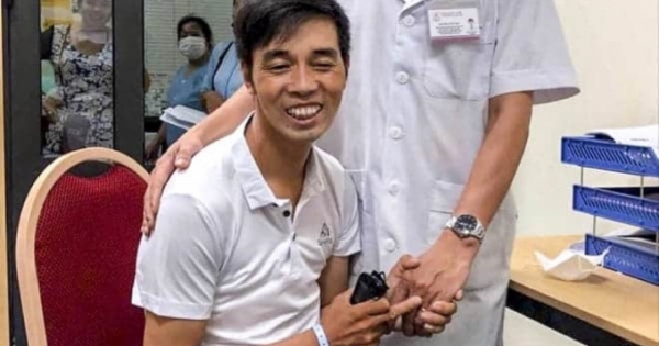 Tài xế Grab bị đâm 6 nhát đã hồi phục và mới xuất viện