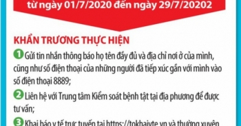 Những người đến TP Đà Nẵng từ ngày 1-29/7 cần làm ngay những việc sau?