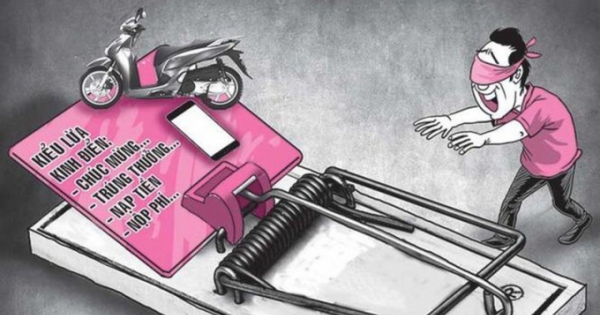 Cảnh báo tình trạng “bẫy trúng thưởng”