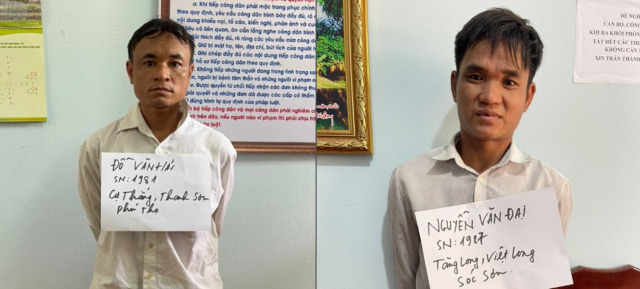 Bắc Giang: Bắt hai