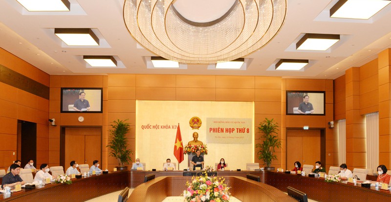 Quang cảnh Phiên họp.