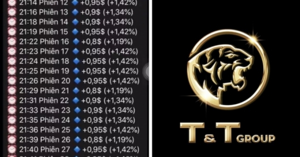 Phát hiện sàn tiền ảo mạo danh thương hiệu Tập đoàn T&T Group