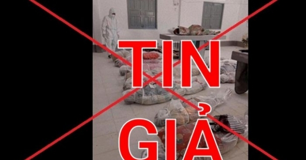 Bác bỏ hình ảnh xác chết do COVID-19 tại TP HCM