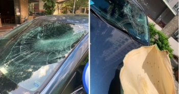 Kính xe bỗng nhiên vỡ toang, người đàn ông bất ngờ khi nhìn thấy 