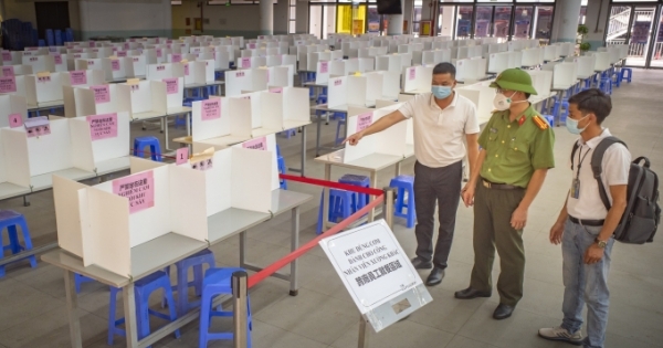 Bắc Ninh yêu cầu công nhân thực hiện nghiêm "2 địa điểm, 1 cung đường"