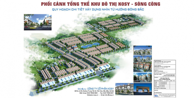 Phối cảnh dự án (Nguồn: Tập đoàn Kosy)