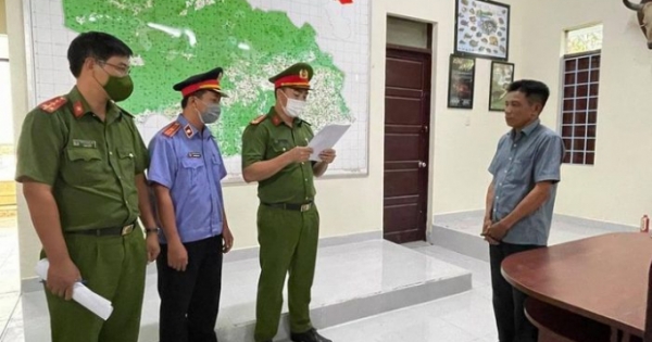 Nhận hối lộ để lâm tặc phá rừng, Trạm trưởng kiểm lâm bị bắt