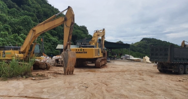 Khởi tố vụ án và bị can liên quan đến khai thác đá trái phép ở Nghệ An