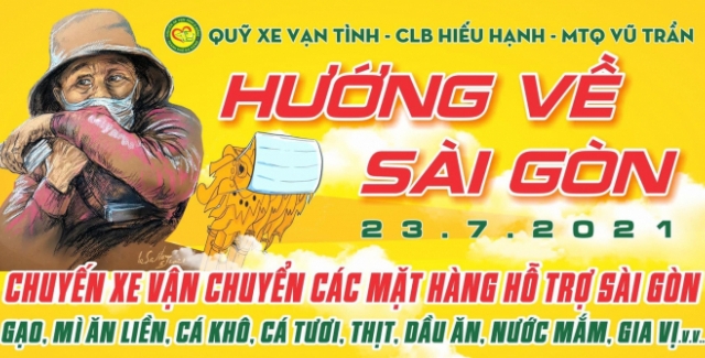 Người d&acirc;n Đ&agrave; Nẵng gửi thực phẩm tiếp sức S&agrave;i G&ograve;n chống dịch
