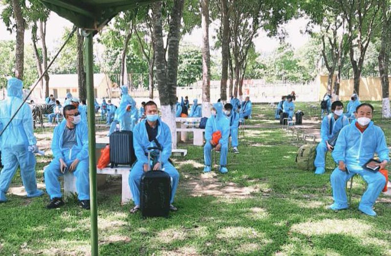 Công dân về Thanh Hóa sẽ được cách ly 21 ngày tại các khu cách ly tập trung.