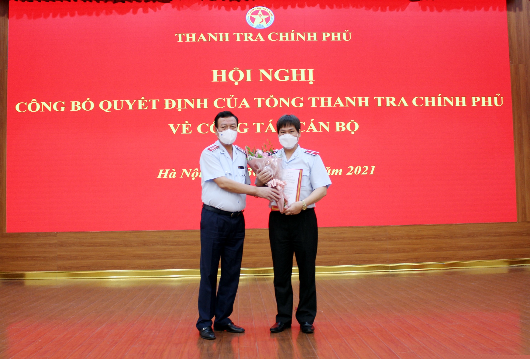 Thanh tra Chính phủ công bố quyết định bổ nhiệm công chức lãnh đạo, quản lý