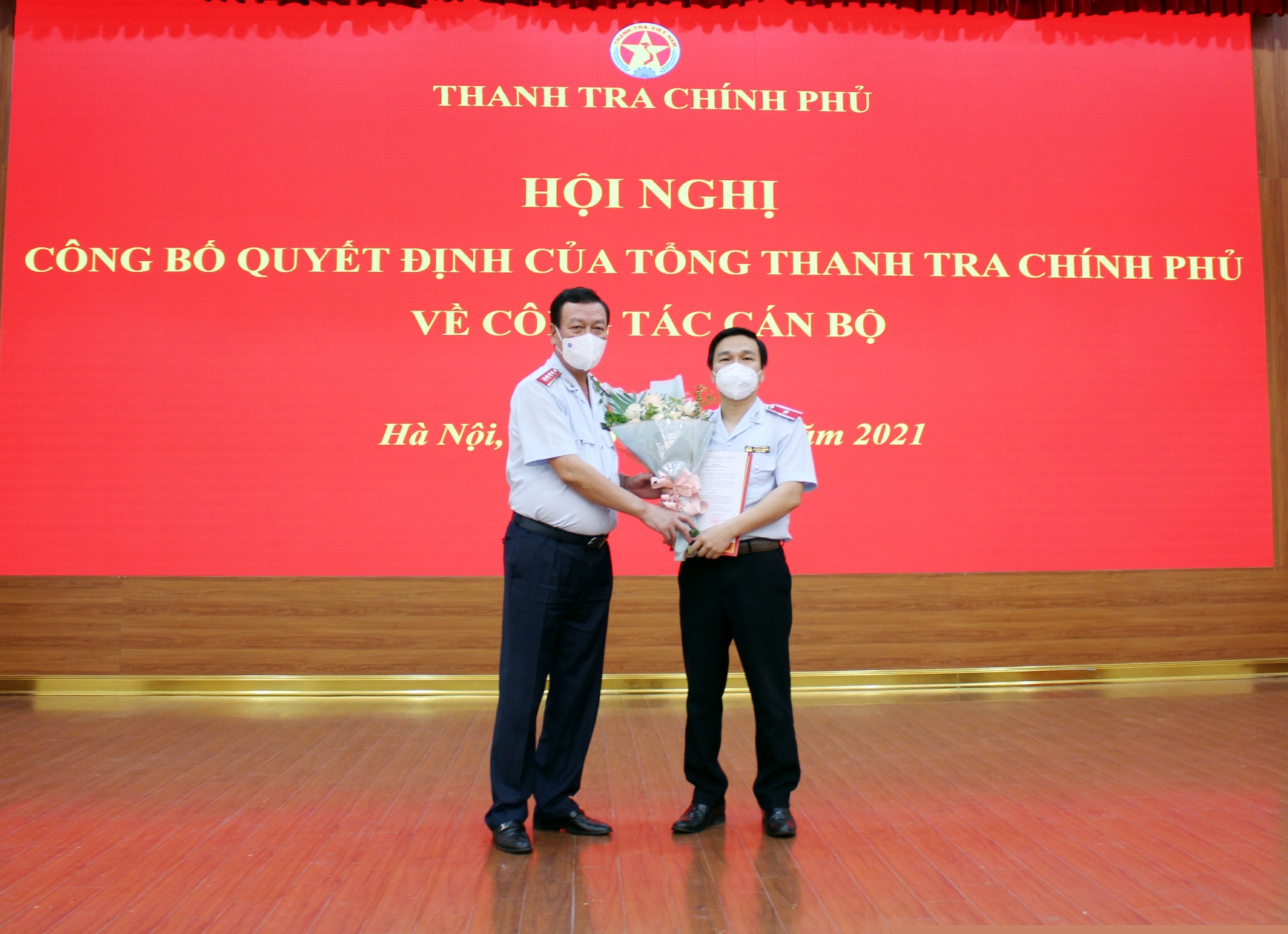 Thanh tra Chính phủ công bố quyết định bổ nhiệm công chức lãnh đạo, quản lý