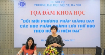 Tọa đàm “Đổi mới phương pháp giảng dạy các học phần ngành Lưu trữ học theo hướng hiện đại”