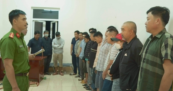 Một đường đường dây ghi số đề với quy mô trên 40 tỷ vừa bị triệt phá