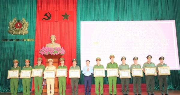 Bắc Giang giảm 17,5% tội phạm về trật tự xã hội