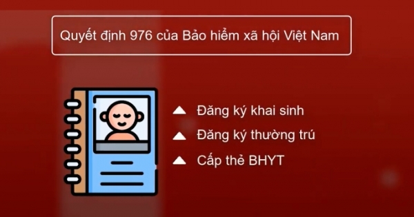 Cấp giấy khai sinh và thẻ BHYT cùng lúc cho trẻ dưới 6 tuổi qua Cổng Dịch vụ công quốc gia