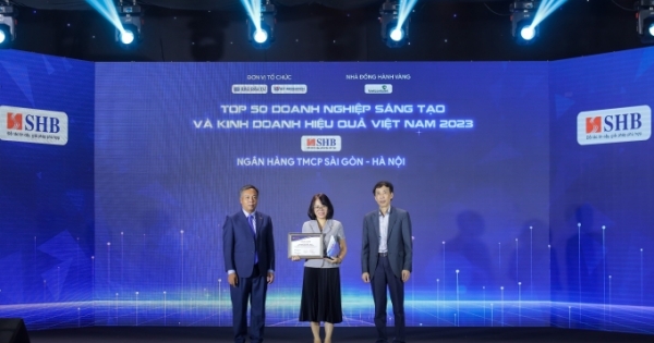 SHB lọt Top 50 doanh nghiệp sáng tạo và kinh doanh hiệu quả