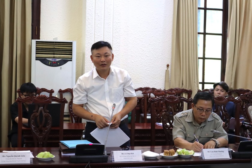 Phó Vụ trưởng Vụ Pháp luật dân sự - Kinh tế Lê Đại Hải.