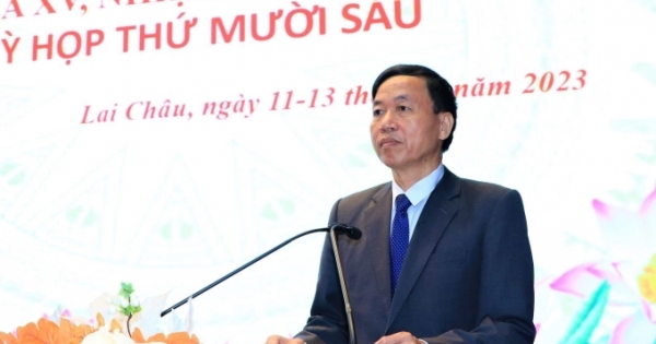 Ông Lê Văn Lương giữ chức Chủ tịch UBND tỉnh Lai Châu