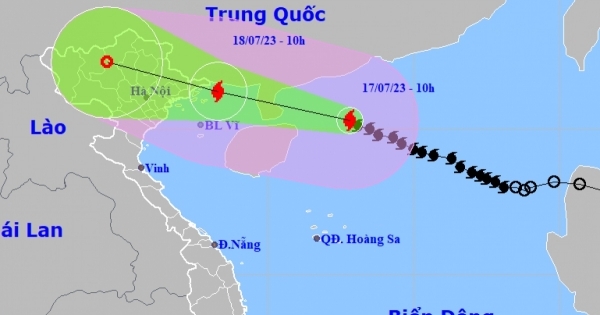 UBND tỉnh Lào Cai ra công điện hoả tốc ứng phó với cơn bão số 1