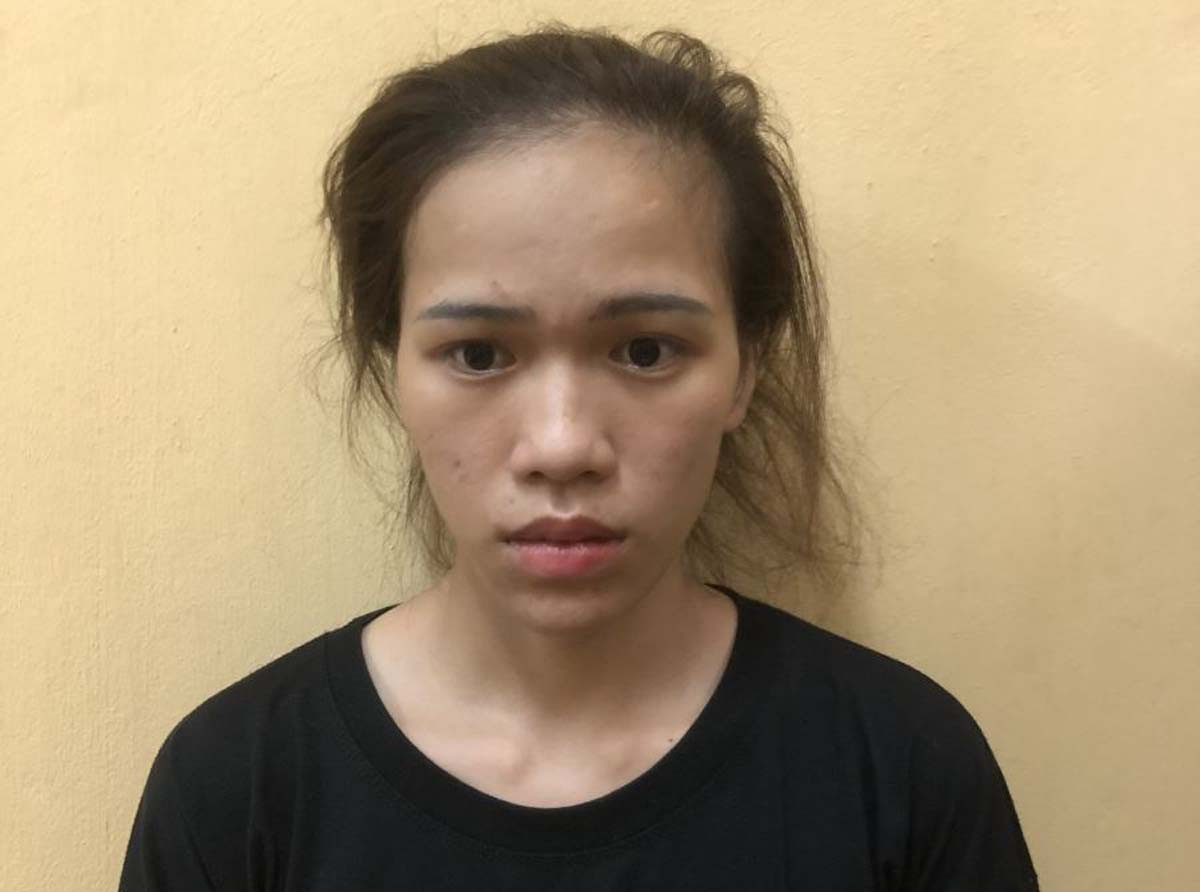 Nghi phạm bị công an bắt. Ảnh CACC