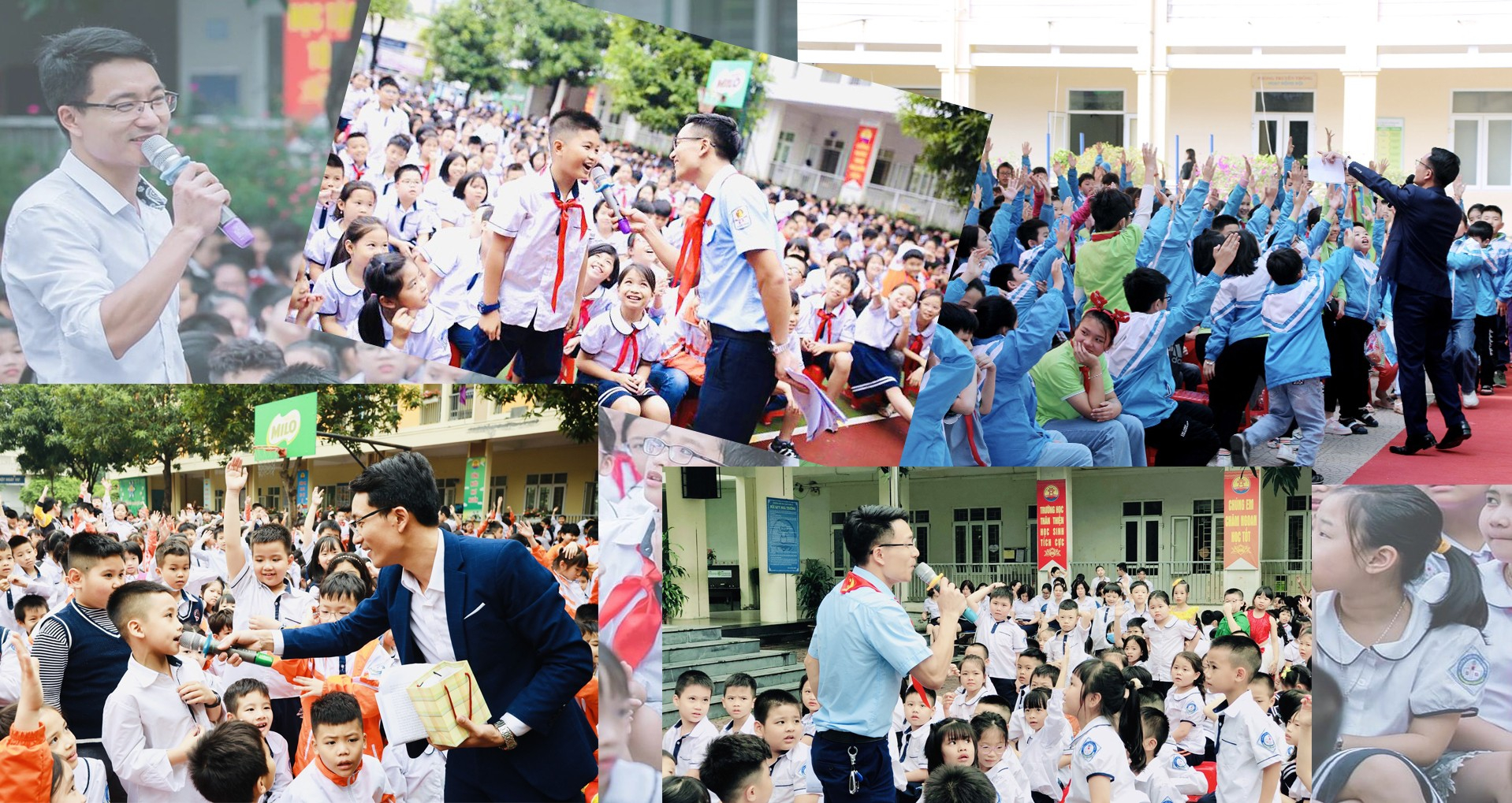 Trong 12 năm l&agrave;m c&ocirc;ng t&aacute;c đội tại trường Tiểu học Dịch Vọng B, thầy Quyết li&ecirc;n tục c&oacute; những s&aacute;ng kiến hay khiến cộng đồng mạng&hellip; ph&aacute;t sốt.