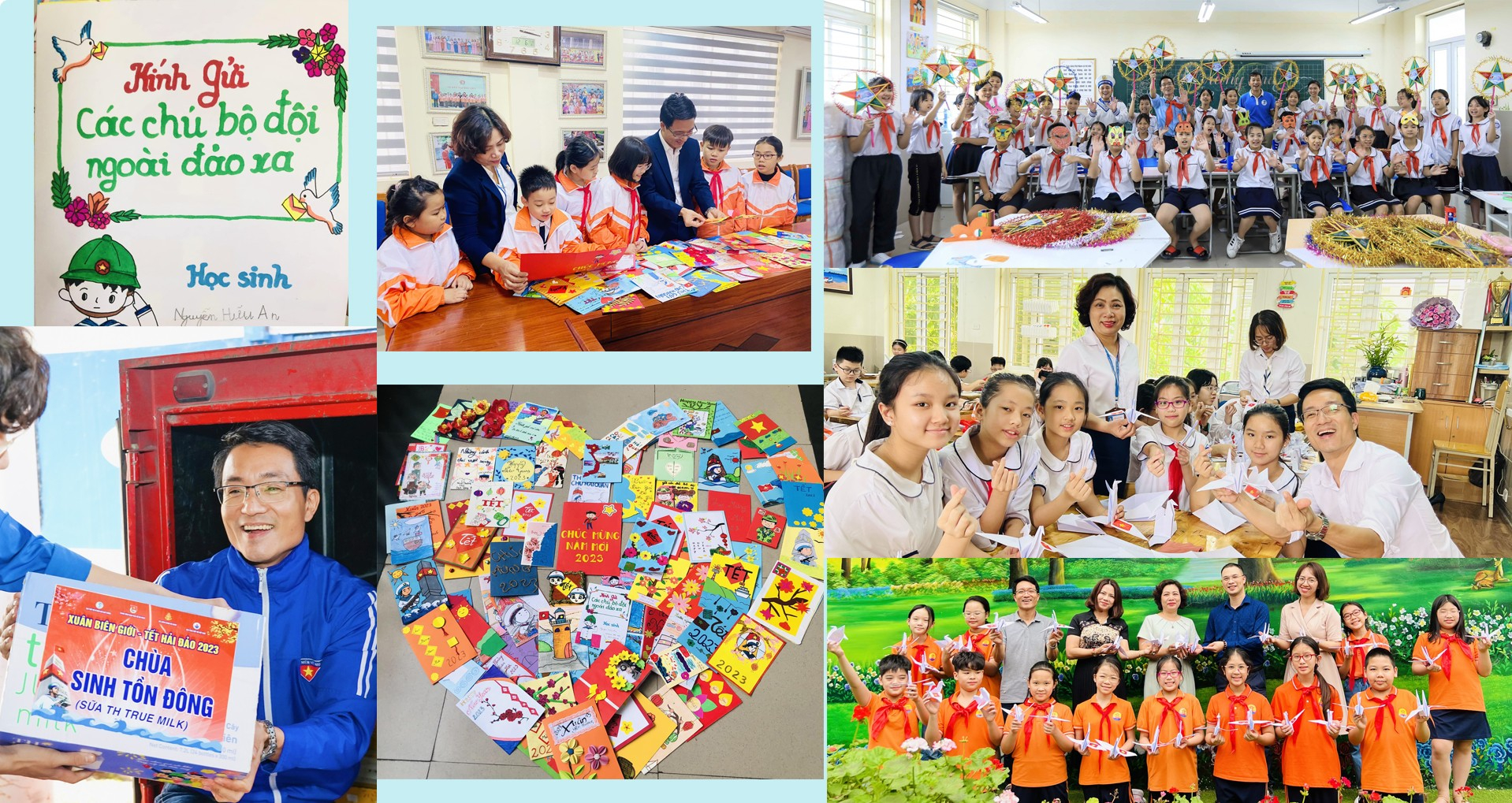 Tiểu học Dịch Vọng B l&agrave; một trong những trường học tham gia t&iacute;ch cực c&aacute;c phong tr&agrave;o hướng về biển đảo Việt Nam.