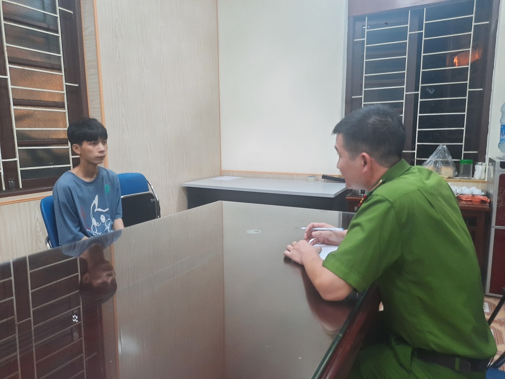 Đối tượng Đức tại cơ quan C&ocirc;ng an