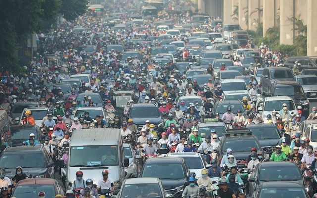 Kế hoạch hạn chế xe m&aacute;y tại c&aacute;c quận ở H&agrave; Nội