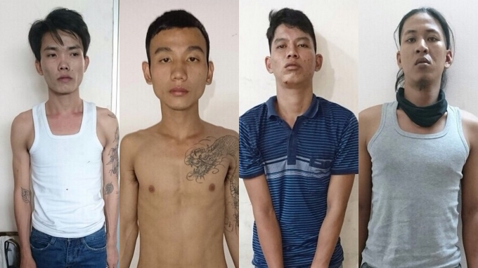 C&aacute;c đối tượng tại cơ quan c&ocirc;ng an.