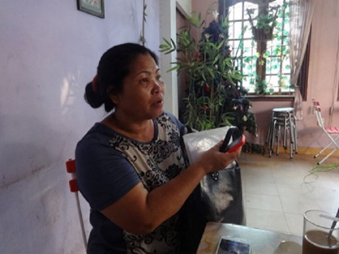 B&agrave; Li&ecirc;n trong buổi trao đổi với PV.