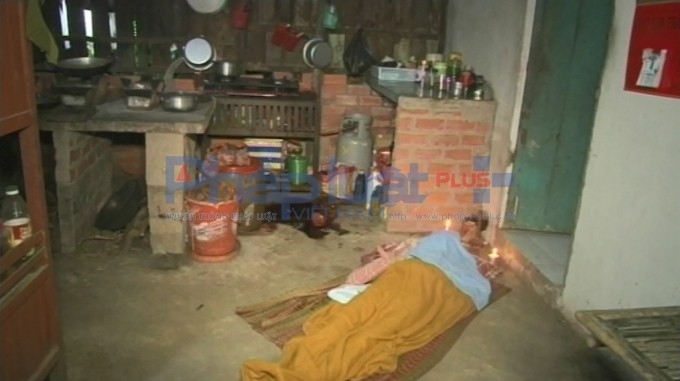 Hiện trường vụ việc tại nh&agrave; b&agrave; V&acirc;y.