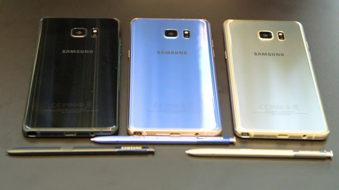 Samsung Galaxy Note 7 ch&iacute;nh thức ra mắt