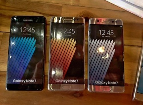 Samsung Galaxy Note 7 ch&iacute;nh thức ra mắt