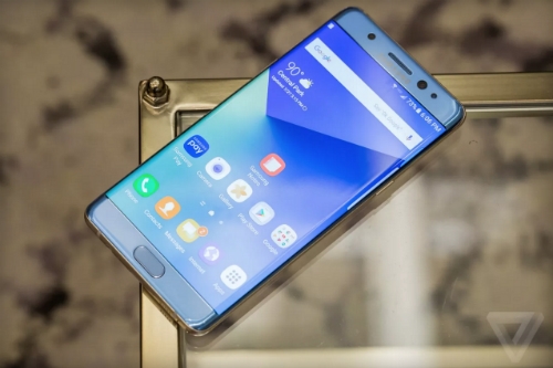 Samsung Galaxy Note 7 ch&iacute;nh thức ra mắt