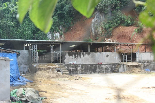 S&aacute;ng ng&agrave;y 28/7, tại khu vực c&aacute;ch ly kiểm dịch của Cty TNHH L&ecirc; Dũng Linh đ&atilde; trống trơn.