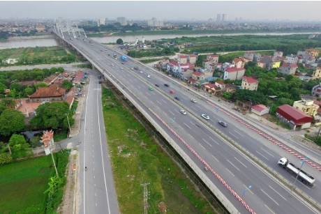 Tuyến đường dự kiến đặt t&ecirc;n Trường Sa tr&ecirc;n địa b&agrave;n huyện Đ&ocirc;ng Anh. Ảnh: Mạnh Thắng.