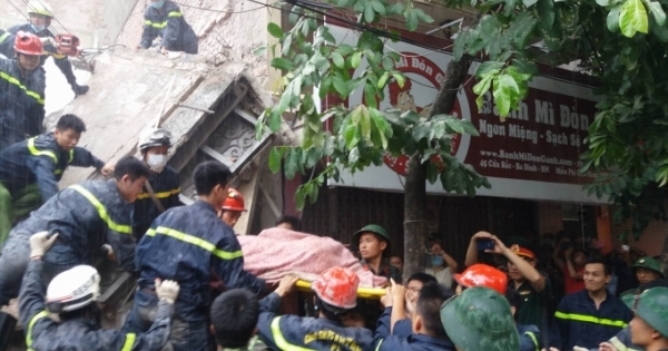 Sập nhà tại 43 Cửa Bắc, nạn nhân cuối cùng đã tử vong