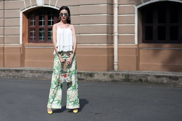 C&aacute;ch phối m&agrave;u độc v&agrave; lạ.