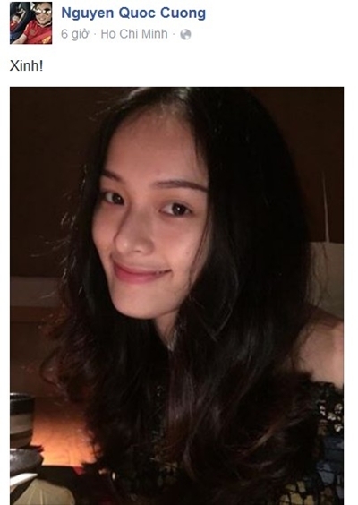 Tranh c&atilde;i chuyện Cường Đ&ocirc; La c&ocirc;ng khai khen Hạ Vi xinh tr&ecirc;n trang c&aacute; nh&acirc;n