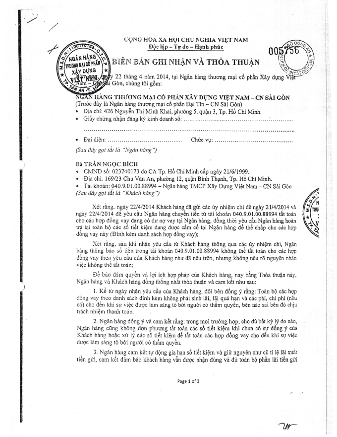 Đại &aacute;n Phạm C&ocirc;ng Danh: Chứng cứ bất ngờ tại phi&ecirc;n to&agrave;, Ng&acirc;n h&agrave;ng X&acirc;y Dựng kh&ocirc;ng thể trốn tr&aacute;nh tr&aacute;ch nhiệm?