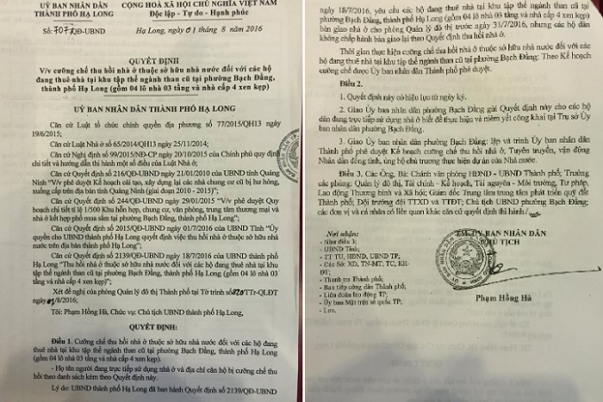 Quyết định cưỡng chế khiến cho h&agrave;ng trăm hộ d&acirc;n sống trong cảnh lo lắng một ng&agrave;y kh&ocirc;ng xa họ kh&ocirc;ng đi đ&acirc;u về đ&acirc;u.