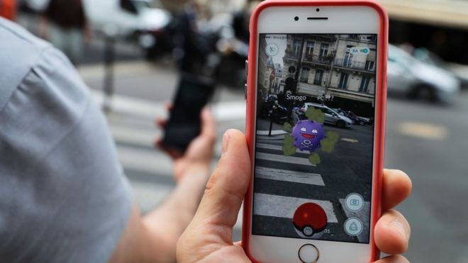 Ứng dụng Pokemon Go. (Ảnh: AFP)